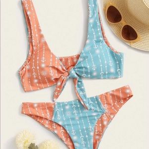 Multi colored bikini